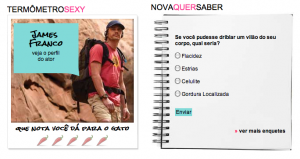 Termômetro Sexy e NOVA Quer Saber